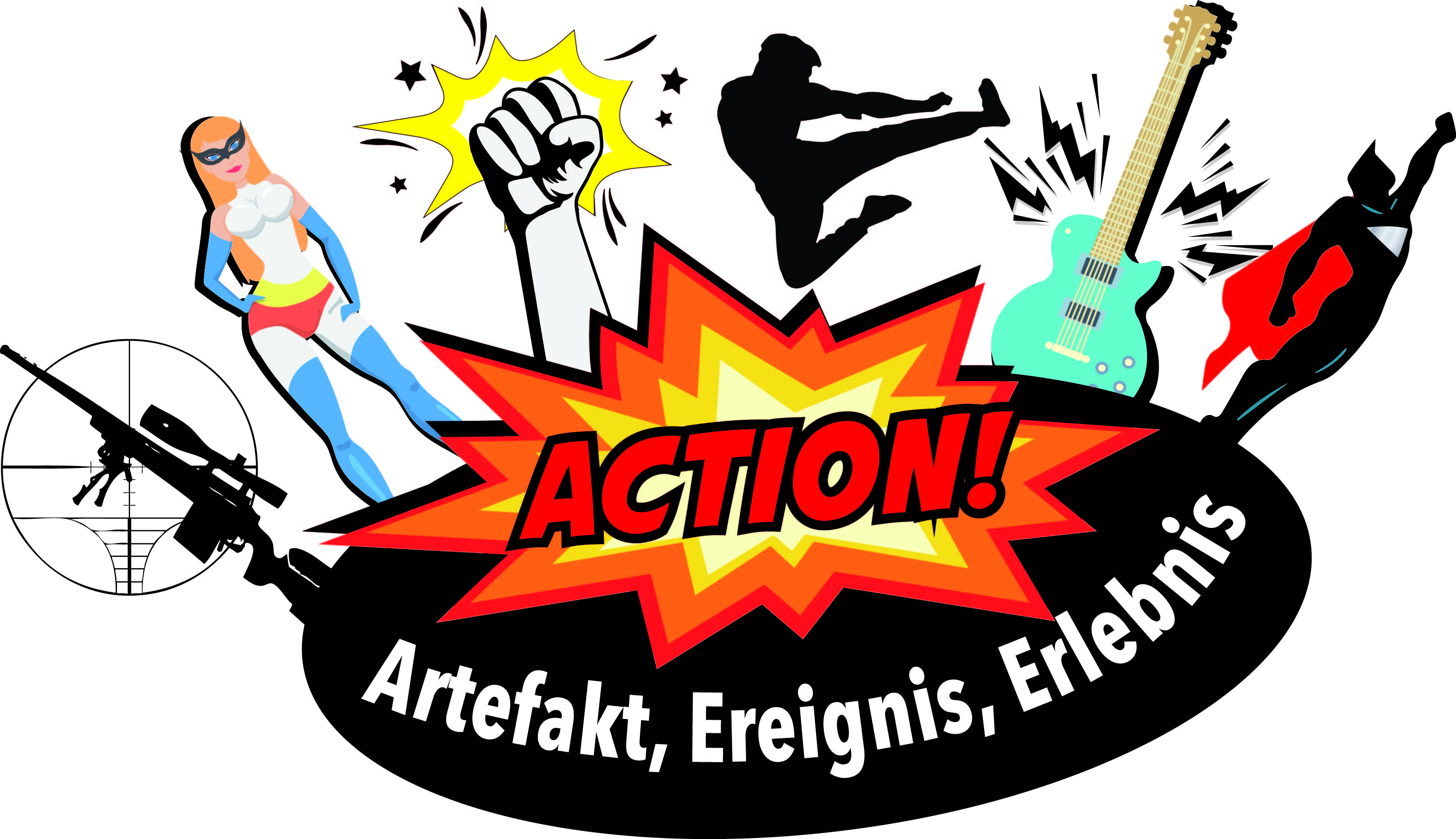 Logo Action-Tagung Entwurf Natalie Borsy